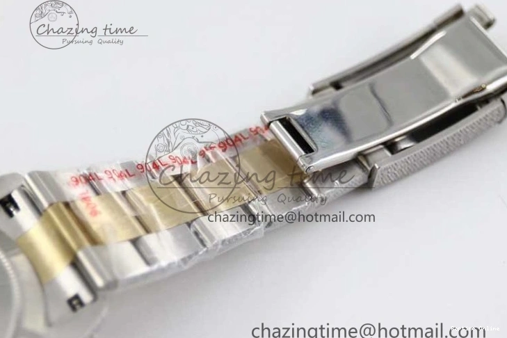 0203 Effortless Diamond Skydweller SS YG TWF Best Edition Black Dial on SS YG Bracelet Asian 23J to 2343